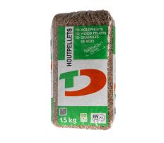 Houtpellets TD bruin - 15kg